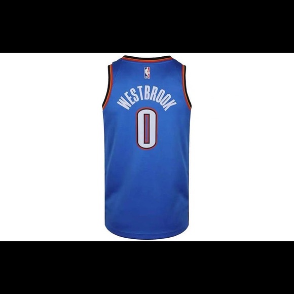 Russell Westbrook Thunder Icon Edition Nike NBA Swingman Jersey - Picture 2 of 7